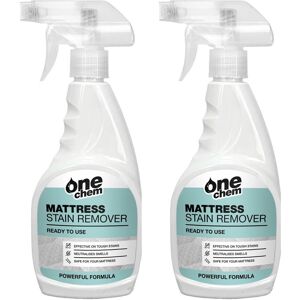 One Chem Mattress Stain Remover 2 x 500ml One Chem Mattress Stain Remover 2 x 500ml