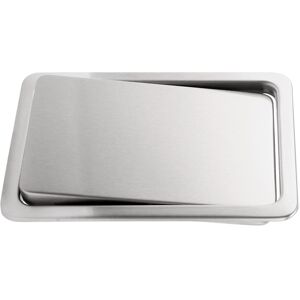 Unbranded Stainless Steel Garbage Flap Lid Trash Bin Cover Flush Built-in Balance Swing Fl Unbranded Stainless Steel Garbage Flap Lid Trash Bin Cover Flush Built-in Balance Swing Fl