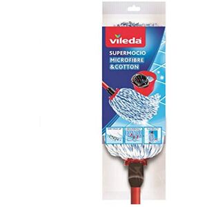 Vileda Supermocio Microfibre & Cotton Mop Vileda Supermocio Microfibre & Cotton Mop