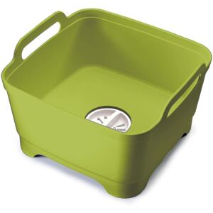 Unbranded Wash And Drain Washing Up Bowl - Green Unbranded Wash And Drain Washing Up Bowl - Green