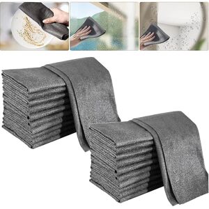 Unbranded (10Pcs, 30 x 30 cm) Thickened Magic Cleaning Cloth, Microfiber Glass Cleaning Cl Unbranded (10Pcs, 30 x 30 cm) Thickened Magic Cleaning Cloth, Microfiber Glass Cleaning Cl