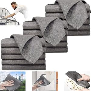 Unbranded (15Pcs, 20 x 30 cm) Thickened Magic Cleaning Cloth, Microfiber Glass Cleaning Cl Unbranded (15Pcs, 20 x 30 cm) Thickened Magic Cleaning Cloth, Microfiber Glass Cleaning Cl
