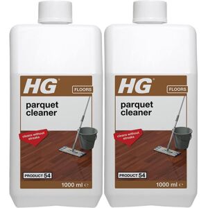 2 x HG Parquet Cleaner 1 Litre - Fresh, Streak-Free for Varnished Wooden Floors 2 x HG Parquet Cleaner 1 Litre - Fresh, Streak-Free for Varnished Wooden Floors