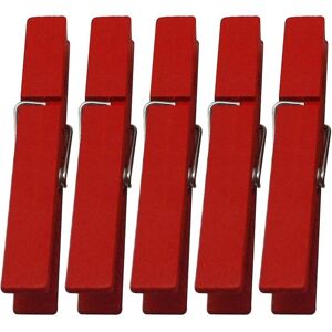 Unbranded 40pcs Durable 2.9 Inch Wooden Clothespins Clothes Pegs (red) Unbranded 40pcs Durable 2.9 Inch Wooden Clothespins Clothes Pegs (red)
