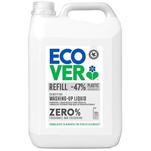 Ecover Zero Washing Up Liquid Refill, 5L Ecover Zero Washing Up Liquid Refill, 5L