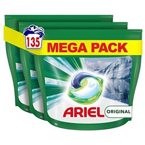Ariel All-in-1 PODS Washing Liquid Laundry Detergent Tablets / Capsules, 135 Was Ariel All-in-1 PODS Washing Liquid Laundry Detergent Tablets / Capsules, 135 Was