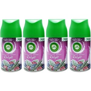 4 x Air Wick Freshmatic Max Automatic Spray Refill 250ml - Dazzling Berry Deligh 4 x Air Wick Freshmatic Max Automatic Spray Refill 250ml - Dazzling Berry Deligh