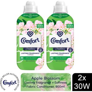 (Buy 2) Comfort Fabric Conditioner Apple Blossom 900ml 30W (Buy 2) Comfort Fabric Conditioner Apple Blossom 900ml 30W
