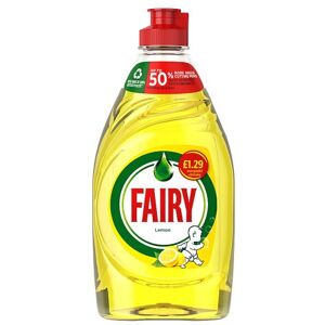Fairy Lemon Washing Up Liquid with LiftAction PMP 320ML (Case of 10, 10 x 320ml) Fairy Lemon Washing Up Liquid with LiftAction PMP 320ML (Case of 10, 10 x 320ml)