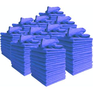 Unbranded Microfibre Cleaning Cloths, Pack of 100 Large Unbranded Microfibre Cleaning Cloths, Pack of 100 Large