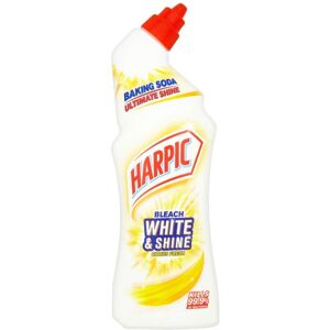 Harpic Bleach White & Shine Citrus Fresh Baking Soda Toilet Cleaner 750ml Harpic Bleach White & Shine Citrus Fresh Baking Soda Toilet Cleaner 750ml