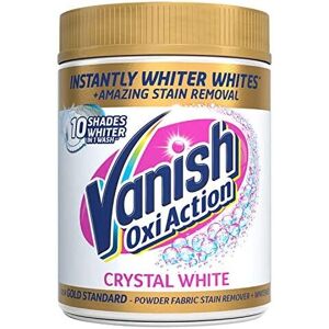 Vanish Fabric Stain Remover Gold Oxi Action Powder Crystal Whites470g(2505) Vanish Fabric Stain Remover Gold Oxi Action Powder Crystal Whites470g(2505)