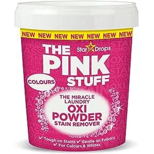 Stardrops The Pink Stuff Oxi Powder Stain Remover Colours - 1kg Stardrops The Pink Stuff Oxi Powder Stain Remover Colours - 1kg