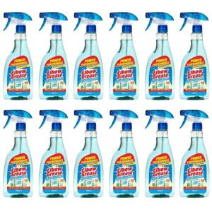 Elbow Grease Power Performance Streak Free Glass Cleaner 500ml (Pack of 12) Elbow Grease Power Performance Streak Free Glass Cleaner 500ml (Pack of 12)