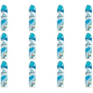 Glade Air Freshener, Aerosol Spray, Clean Linen, 300ml (Pack of 12) Glade Air Freshener, Aerosol Spray, Clean Linen, 300ml (Pack of 12)