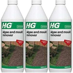 HG Algae and Mould Remover 1 Litre (181100106) (Pack of 3) HG Algae and Mould Remover 1 Litre (181100106) (Pack of 3)