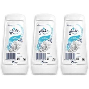 Glade Gel Air Freshener Clean Linen 150g (Pack of 3) Glade Gel Air Freshener Clean Linen 150g (Pack of 3)