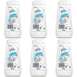 Glade Gel Air Freshener Clean Linen 150g (Pack of 6) Glade Gel Air Freshener Clean Linen 150g (Pack of 6)