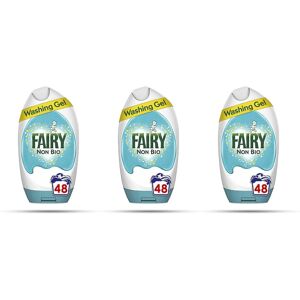Fairy Non Bio Washing Liquid Laundry Detergent Gel, 48 Washes, 1.8 L, for Sensit Fairy Non Bio Washing Liquid Laundry Detergent Gel, 48 Washes, 1.8 L, for Sensit