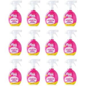 STARDROPS PINK STUFF Wash Up Spray 500ml – Streak-Free, Vegan Foam Cleaner for D STARDROPS PINK STUFF Wash Up Spray 500ml – Streak-Free, Vegan Foam Cleaner for D