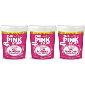 Stardrops The Pink Stuff Oxi Powder Stain Remover Colours - 1kg (Pack of 3) Stardrops The Pink Stuff Oxi Powder Stain Remover Colours - 1kg (Pack of 3)