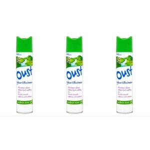 Oust Odour Eliminator Aerosol Air Freshener, Outdoor Scent, 300ml (Pack of 3) Oust Odour Eliminator Aerosol Air Freshener, Outdoor Scent, 300ml (Pack of 3)