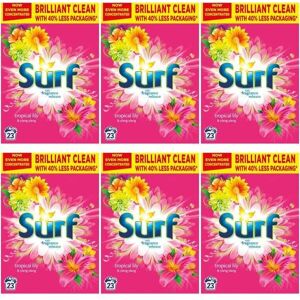 Surf Washing Powder Tropical Lily & Ylang-Ylang , 23 Washes (Pack of 6) Surf Washing Powder Tropical Lily & Ylang-Ylang , 23 Washes (Pack of 6)