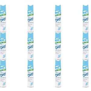 Oust Odour Eliminator Clean Scent, 300 ML (Pack of 12) Oust Odour Eliminator Clean Scent, 300 ML (Pack of 12)