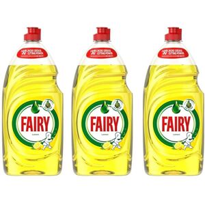 Fairy Washing up Liquid Lemon 1015ml Pack of 6 Fairy Washing up Liquid Lemon 1015ml Pack of 6