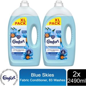 (Buy 2) Comfort Fabric Conditioner Blue Skies 2490ml - 83W (Buy 2) Comfort Fabric Conditioner Blue Skies 2490ml - 83W