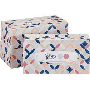 Amazon Brand - Presto! 3-Ply Facial Tissues, 1080 Count (12 Packs of 90) Amazon Brand - Presto! 3-Ply Facial Tissues, 1080 Count (12 Packs of 90)