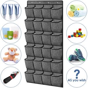Unbranded 24 Pocket Hanging Shoe Holder Storage Box Over Door Rack Hanger Unbranded 24 Pocket Hanging Shoe Holder Storage Box Over Door Rack Hanger
