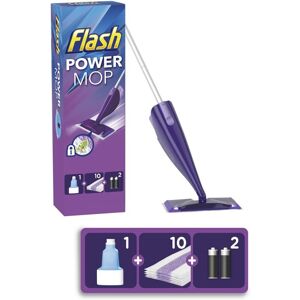 Flash Powermop Floor Cleaner Starter Kit, All-In-One Mopping System, Powered Dee Flash Powermop Floor Cleaner Starter Kit, All-In-One Mopping System, Powered Dee