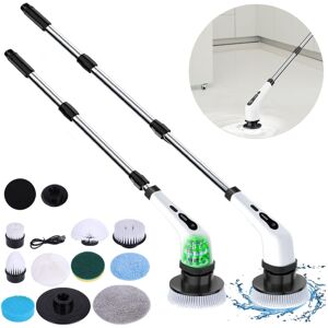 JYHT Electric Spin Scrubber Electric Cleaning Brush with 9 Replacement Head JYHT Electric Spin Scrubber Electric Cleaning Brush with 9 Replacement Head