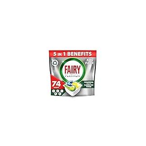 Fairy Platinum Plus All-In-1 Dishwasher Tablets Bulk, 74 Tablets, Lemon, With Gr Fairy Platinum Plus All-In-1 Dishwasher Tablets Bulk, 74 Tablets, Lemon, With Gr