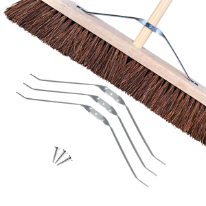 The Dustpan & Brush Store Outdoor Broom Stay Arm 3x Sweeping Industrial Heavy Support Bracket The Dustpan & Brush Store Outdoor Broom Stay Arm 3x Sweeping Industrial Heavy Support Bracket