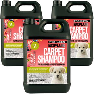 (Coconut & Guava , 15L) Pro-Kleen 5L MAXPlus Carpet Cleaner (Coconut & Guava , 15L) Pro-Kleen 5L MAXPlus Carpet Cleaner