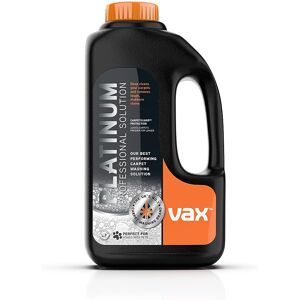Vax Platinum Professional 1.5 Litre Carpet Cleaner Solution Deep Cleans and Rem Vax Platinum Professional 1.5 Litre Carpet Cleaner Solution Deep Cleans and Rem