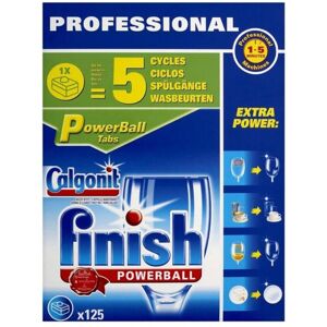 Finish Powerball Dishwasher Detergent Tablets (125 Pack) Finish Powerball Dishwasher Detergent Tablets (125 Pack)