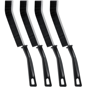 Onesave (Black) 4 Pcs Crevice Cleaning Brush, New Groove Gap Cleaning Brush for Narrow C Onesave (Black) 4 Pcs Crevice Cleaning Brush, New Groove Gap Cleaning Brush for Narrow C