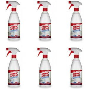 Elbow Grease Mould And Mildew Stain Remover Spray 700ml - Pack of 6 Elbow Grease Mould And Mildew Stain Remover Spray 700ml - Pack of 6