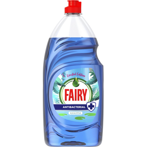 Fairy Platinum Anti Bacterial Washing Up Liquid Eucalyptus 820ML Fairy Platinum Anti Bacterial Washing Up Liquid Eucalyptus 820ML