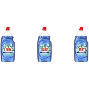 Fairy Platinum Anti Bacterial Washing Up Liquid Eucalyptus 820ML - Pack of 3 Fairy Platinum Anti Bacterial Washing Up Liquid Eucalyptus 820ML - Pack of 3