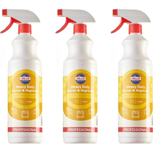 Nilco Heavy Duty Cleaner & Degreaser C5 1L - Pack of 3 Nilco Heavy Duty Cleaner & Degreaser C5 1L - Pack of 3