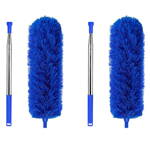 Exogio 2-Pack Telescoping Gutter Cleaning Brush with 2ft-8.2ft Reach, Bendable Head, La Exogio 2-Pack Telescoping Gutter Cleaning Brush with 2ft-8.2ft Reach, Bendable Head, La