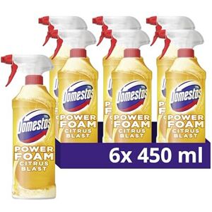 Domestos Power Foam Citrus Blast Upside Down Spray bleach-free toilet & bathroom Domestos Power Foam Citrus Blast Upside Down Spray bleach-free toilet & bathroom