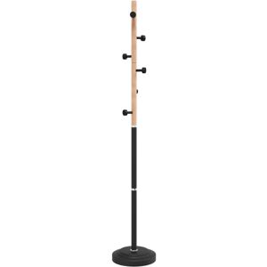 vidaXL Coat Stand Coat Rack Clothes Stand Coat Hanger Black Powder-coated Iron vidaXL Coat Stand Coat Rack Clothes Stand Coat Hanger Black Powder-coated Iron