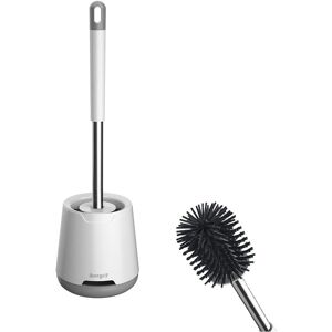 Ibergrif M34152 Silicone Toilet Brushes & Holders, Deep Cleaner, Toilet Brush wi Ibergrif M34152 Silicone Toilet Brushes & Holders, Deep Cleaner, Toilet Brush wi