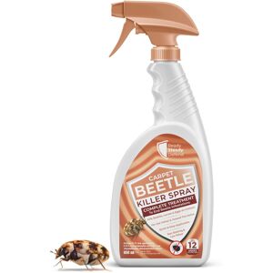 READY STEADY DEFEND Carpet Beetle Killer Spray 650ml Complete Infestation Treatment To End Life READY STEADY DEFEND Carpet Beetle Killer Spray 650ml Complete Infestation Treatment To End Life