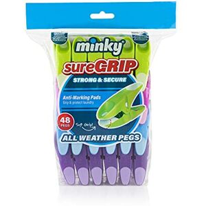Minky 48pk Sure Grip Pegs Minky 48pk Sure Grip Pegs